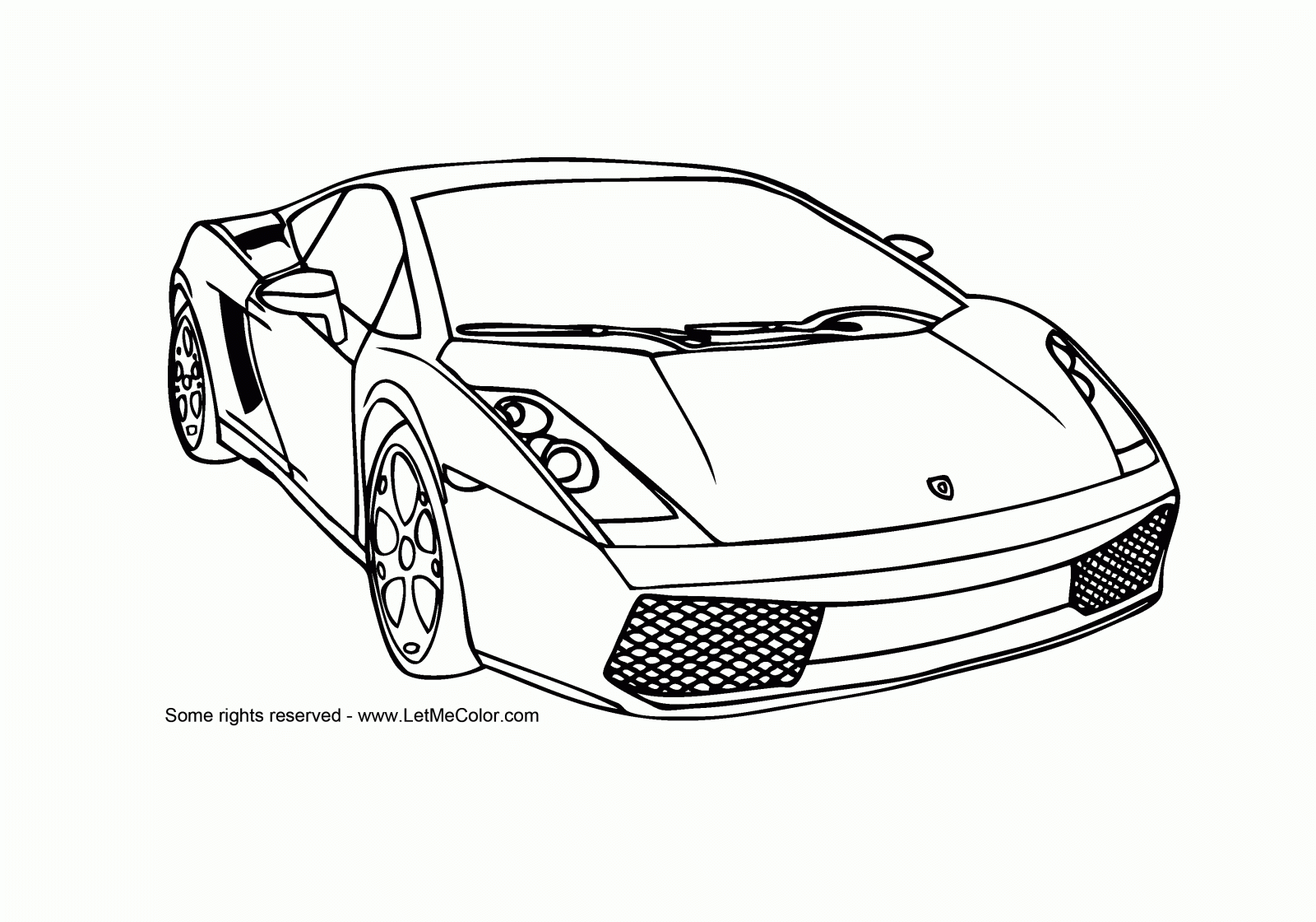 Ingenuity 25 Sports Car Coloring Pages For Children 14 Printable ...