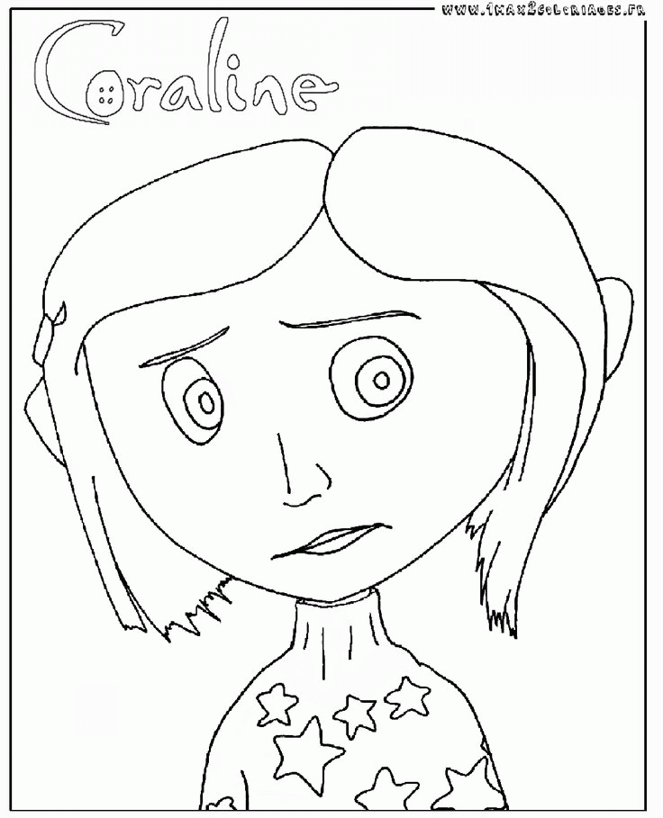 Coraline Printable Coloring Pages Coloring Home