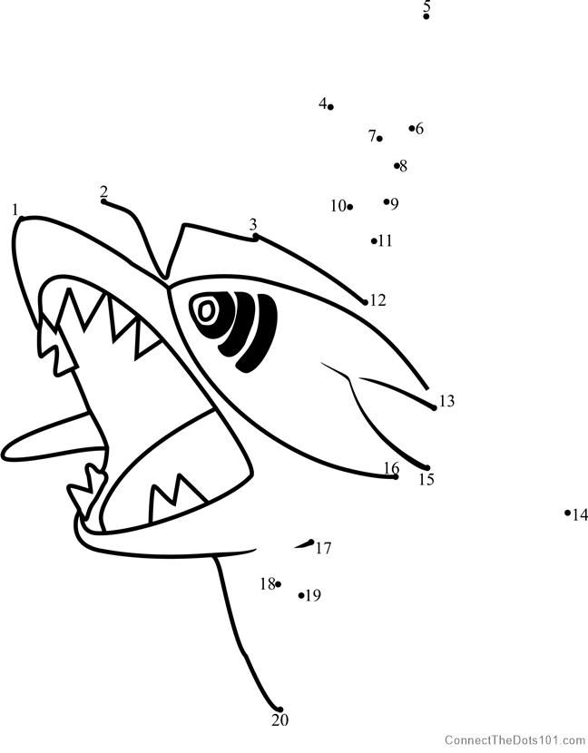 Pokemon Sharpedo Dot To Dot | Pokemon, Printable coloring pages, Coloring  pages