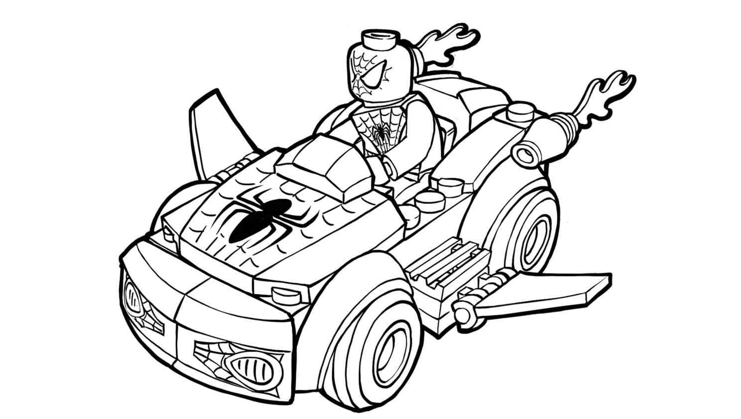 Lego Coloring Pages. Download or print for free, 100 images