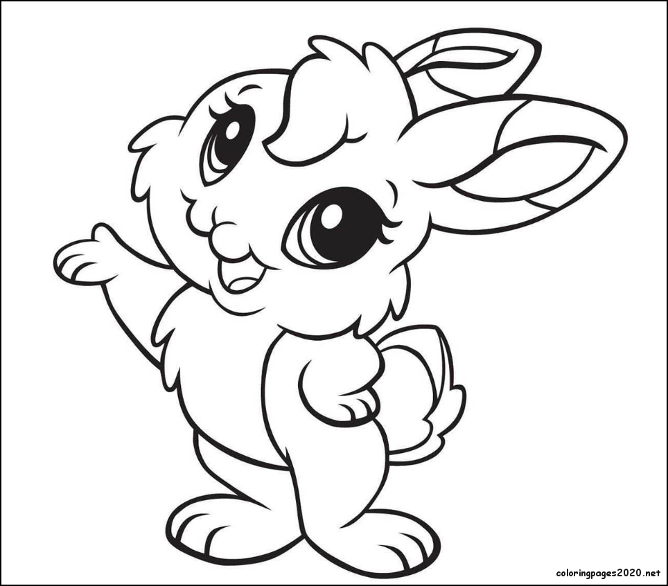 Free Printable Cute Bunny Coloring Pages   Novocom.top   Coloring Home