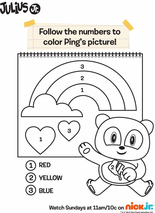Character Coloring and Activity pages: Sam