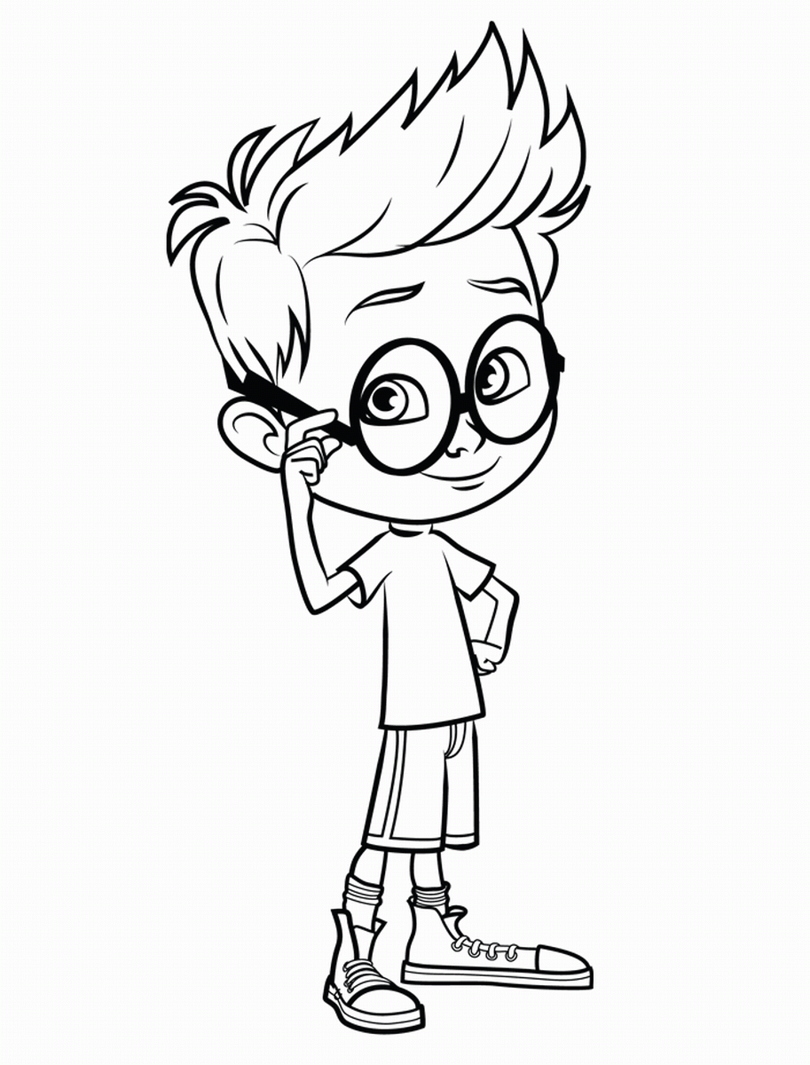 Mr. Peabody and Sherman Coloring Pages