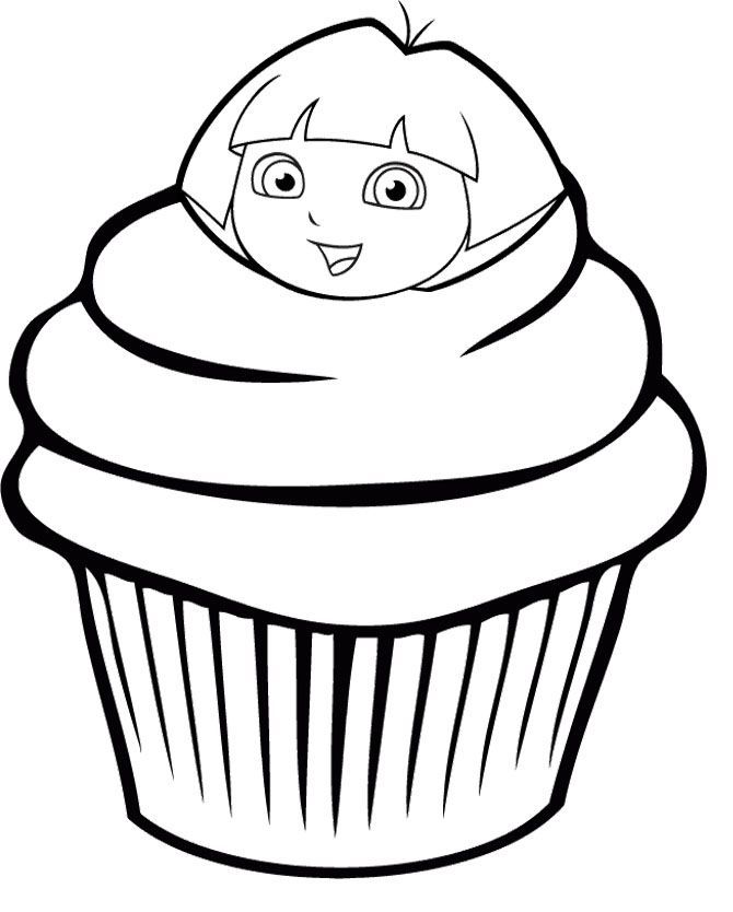 Geography Blog: Cupcake Coloring Pages