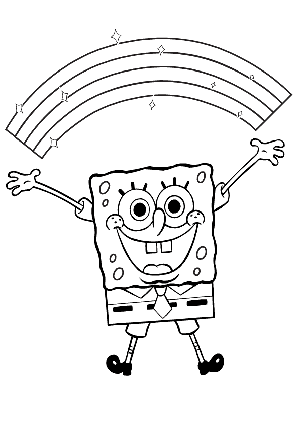 Spongebob Coloring Pages | Coloring Kids