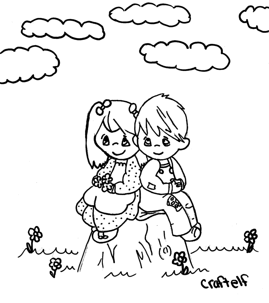 Boy Coloring Page. Coloring Pages For Girls And Boys Photo 20. Boy ...