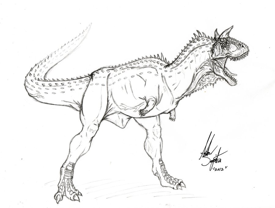 Featured image of post Baby Carnotaurus Coloring Page The only species is carnotaurus sastrei