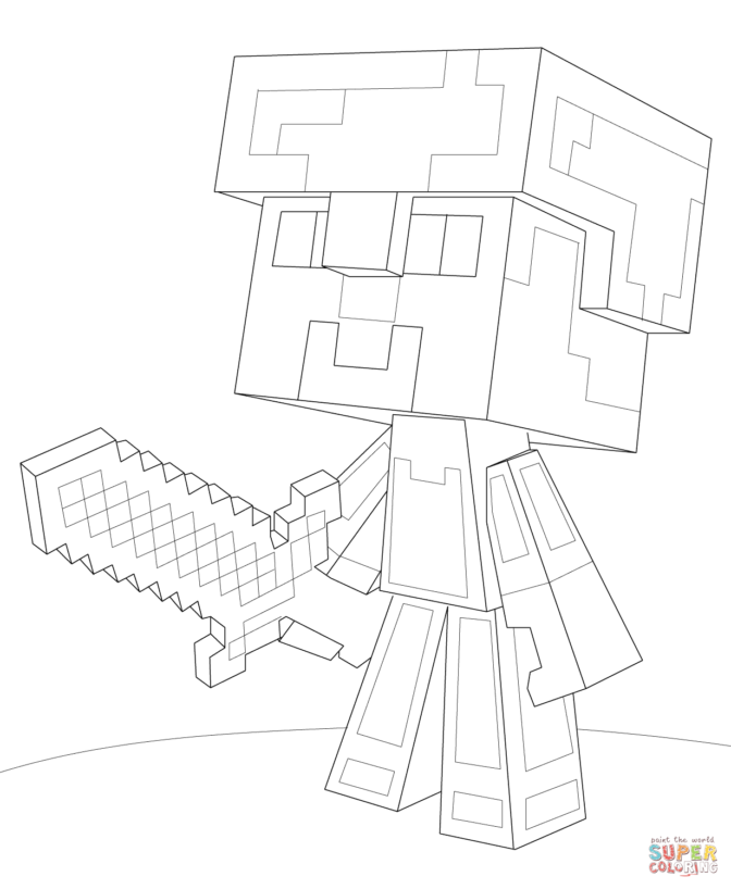 coloring pages : 40 Steve Minecraft Coloring Pages Photo Ideas Alex And Steve  Minecraft Coloring Pages Creeper‚ Minecraft Coloring Pictures To Print‚ Minecraft  Coloring Pages Free and coloring pagess