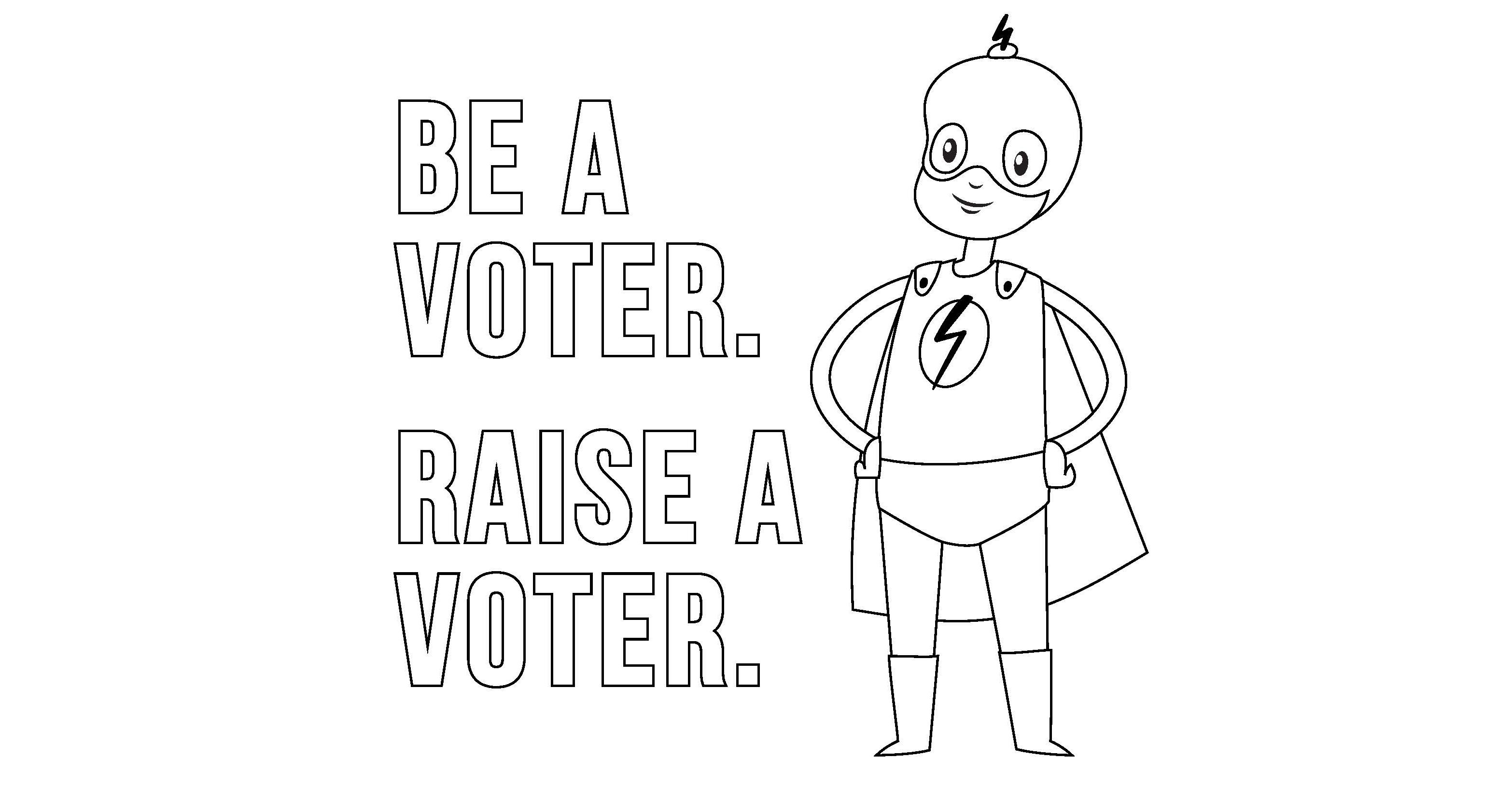 Bilingual Coloring Pages Show Kids the Power of Voting | Salud America