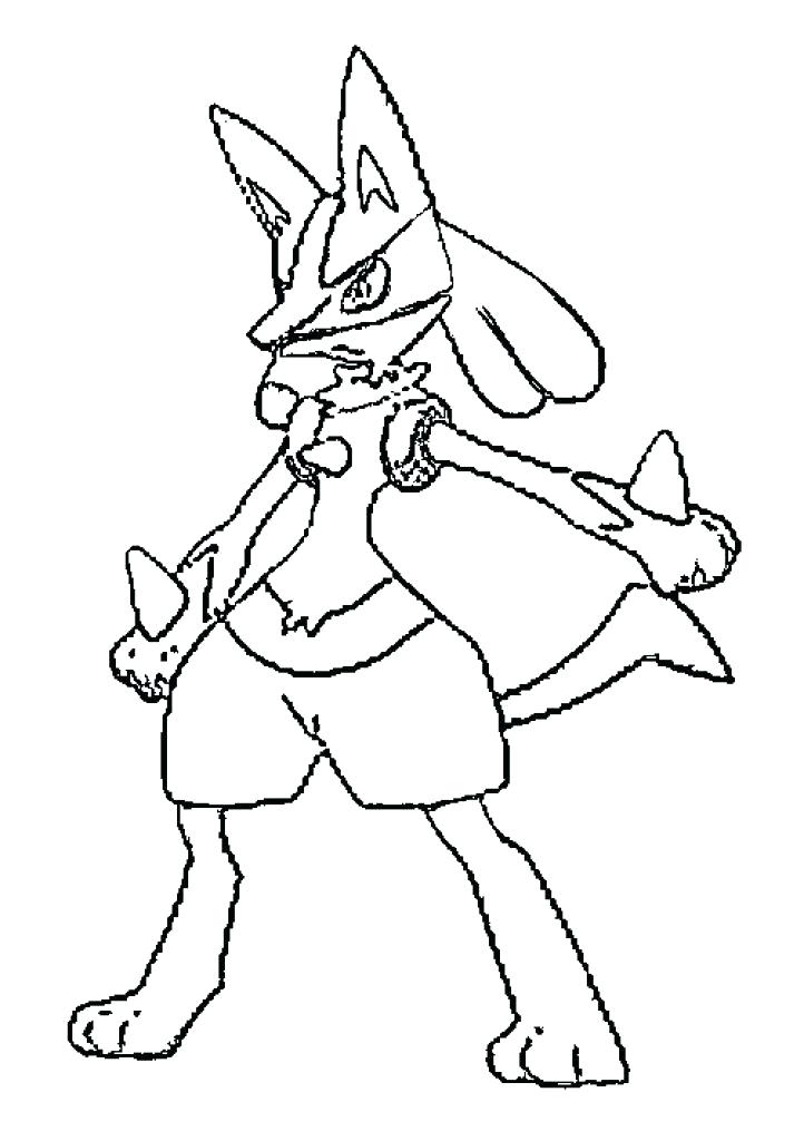 Pokemon Lucario Coloring Pages at GetDrawings | Free download