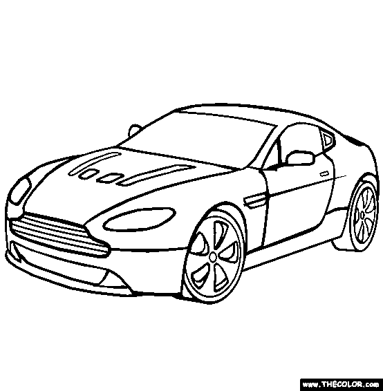 Supercars Gallery: Mclaren Supercar Coloring Pages