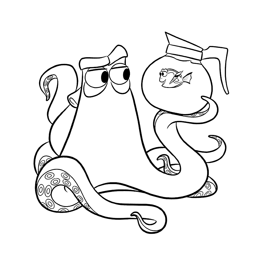 Leuk voor kids (Fun for kids) – Dory and Hank the octopus