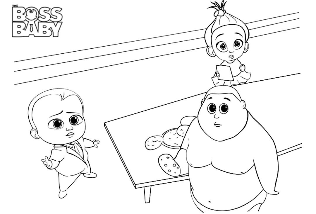 Boss Baby Coloring Pages   Best Coloring Pages For Kids   Coloring ...