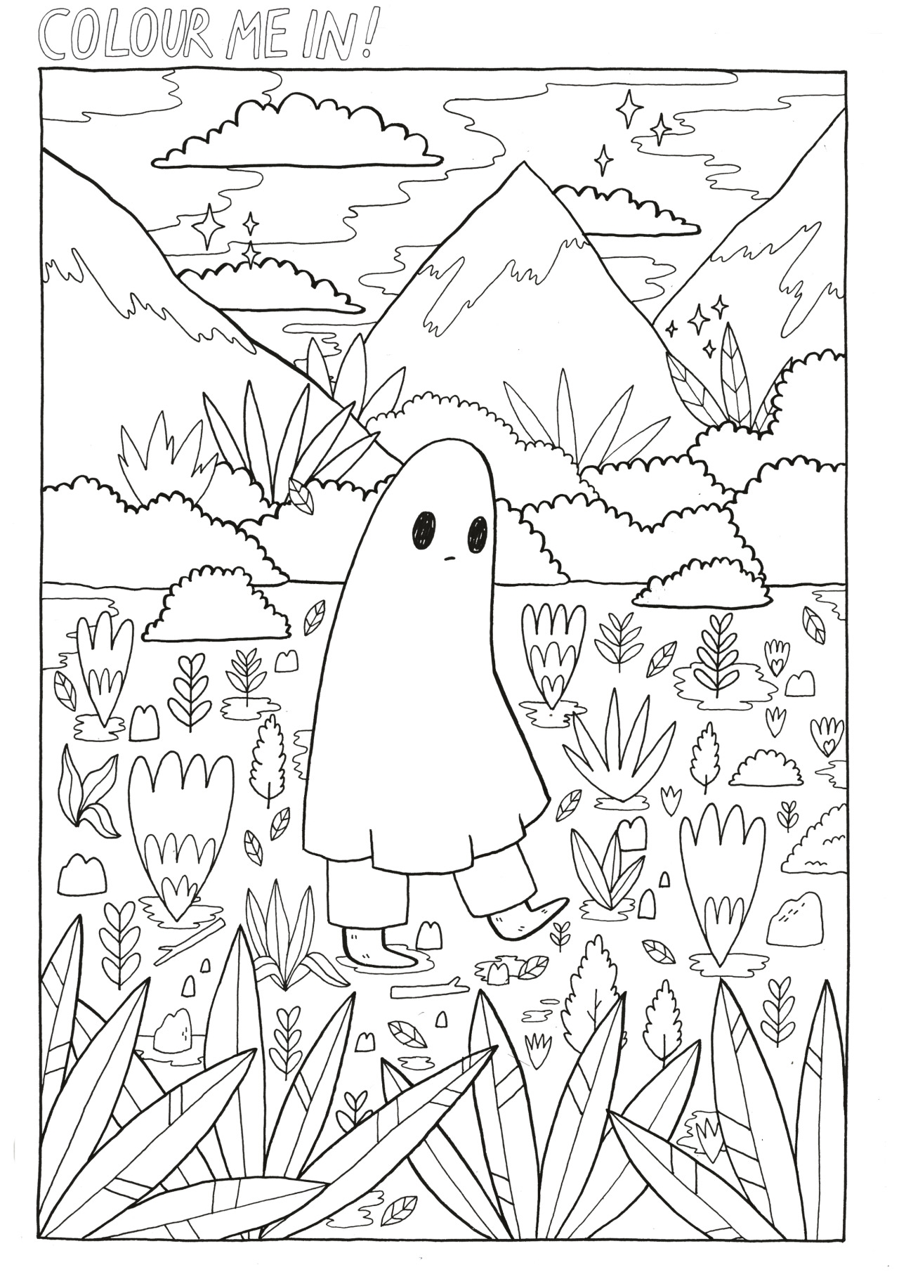 Coloring Pages Sad For Adults Printable - MELIE.COLORING.MEWARNAI.SITE