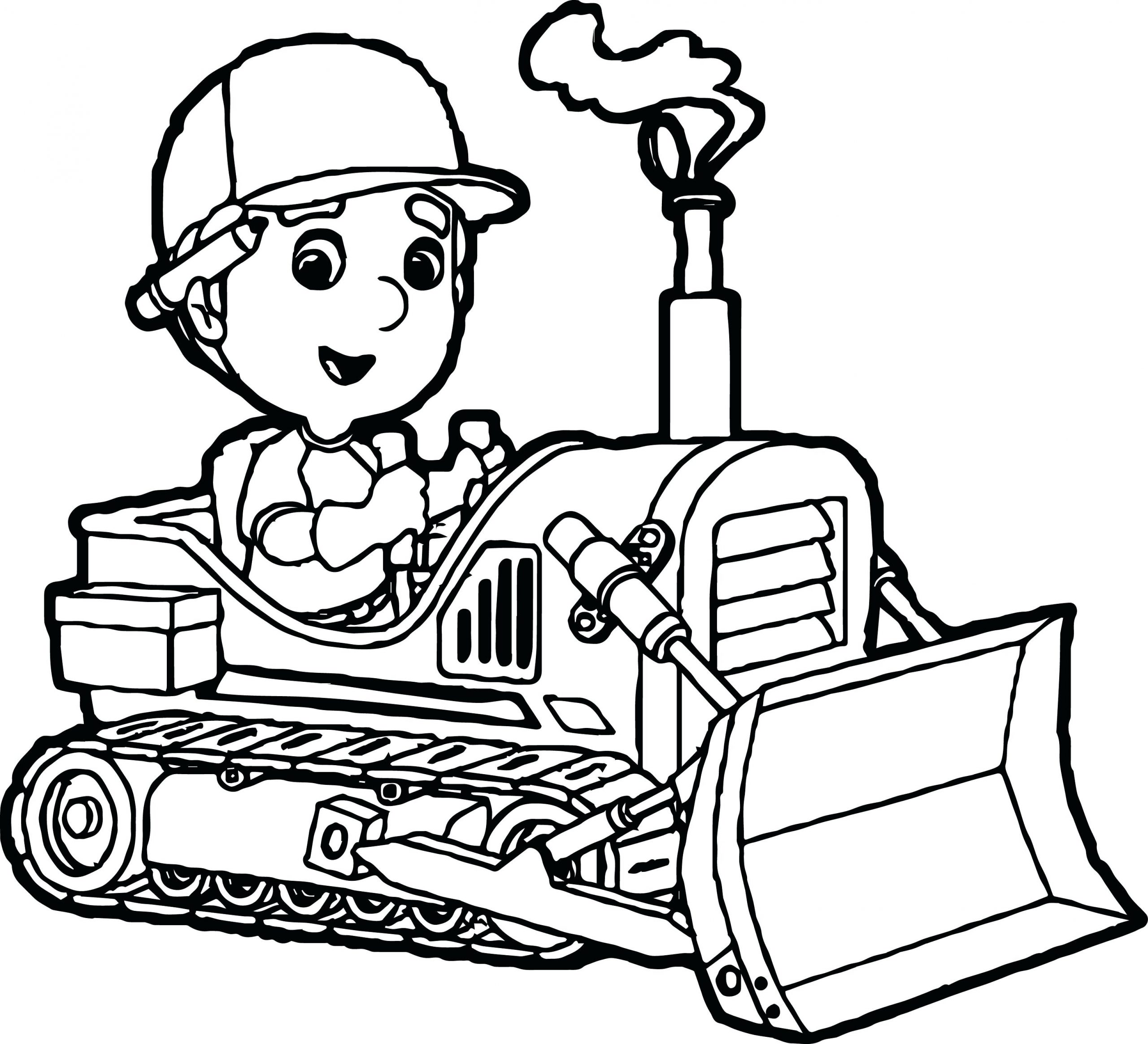 coloring ~ New Coloring Pages Fantastic Backhoe Best Bulldozerde ...