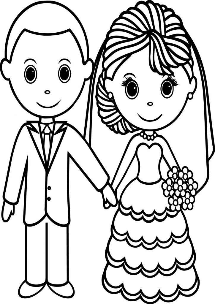 Wedding Coloring Pages - Best Coloring Pages For Kids | Wedding coloring  pages, Free wedding printables, Wedding with kids