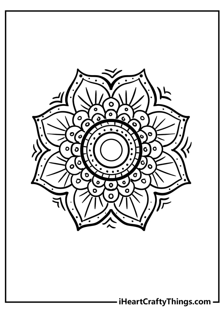 New Beautiful Flower Coloring Pages - 100% Unique (2022)