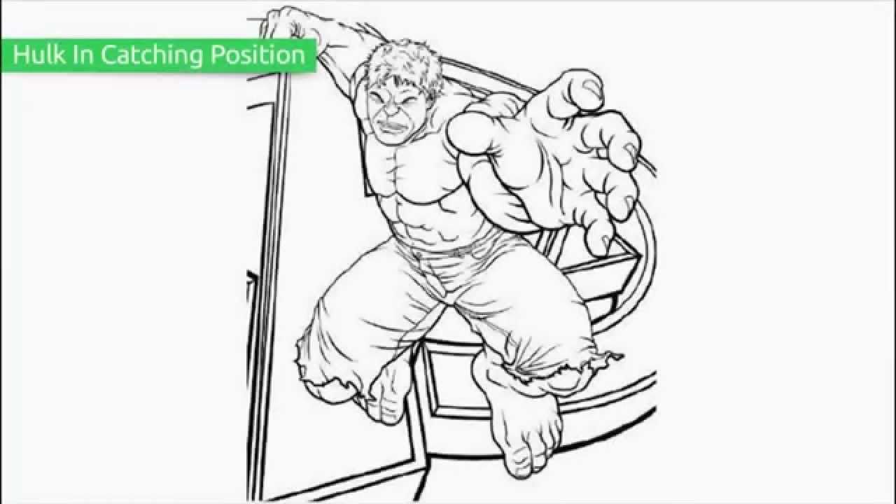 Top 20 Free Printable Hulk Coloring Pages - YouTube