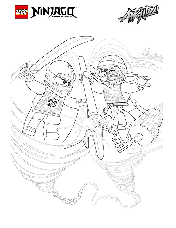 lego-ninjago-coloring-sheet-pages-airjitzu-coloring-page-06 – Kids Time