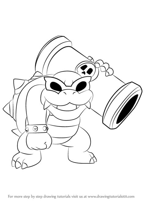 Koopaling Coloring Pages Coloring Pages Kids 2019 Coloring Home