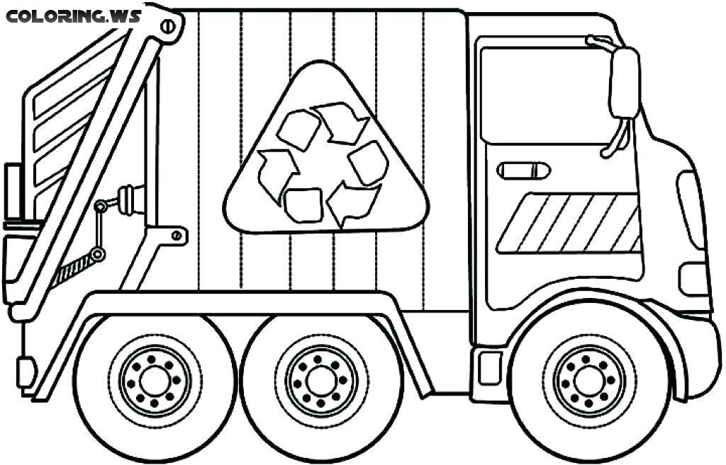 Dump Truck Coloring Pages | Truck Coloring Pages | in this ...