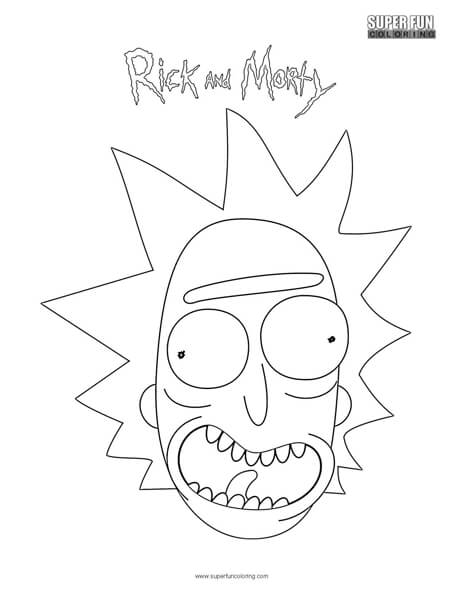Rick and Morty - Super Fun Coloring