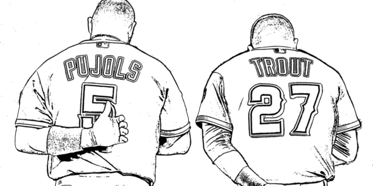 11 days until Spring Training: Let these printable Angels coloring pages  help you relax | MLB.com