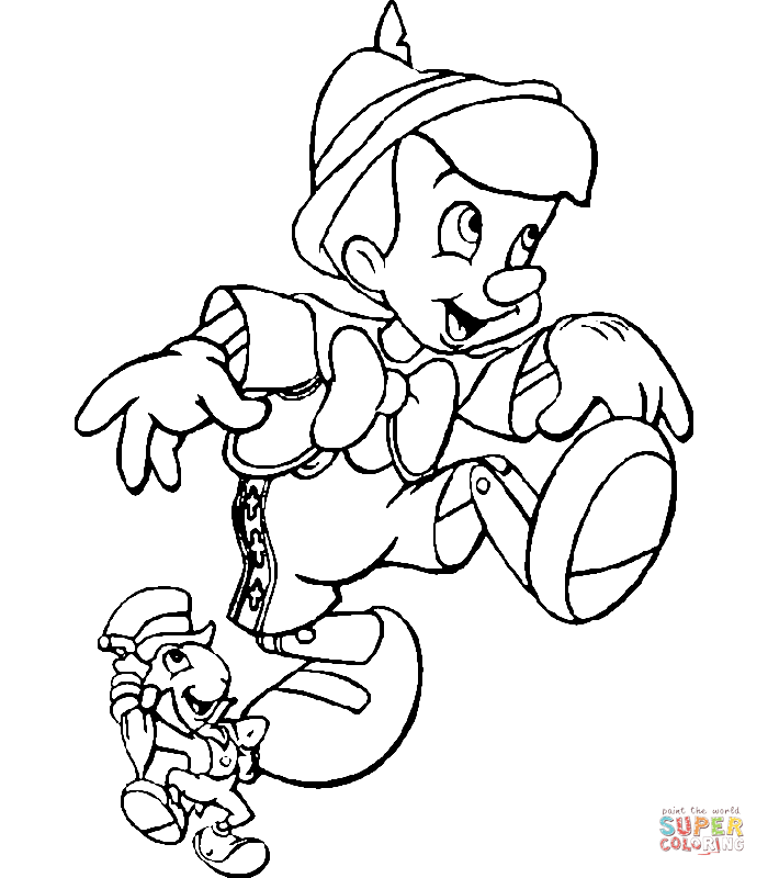 Happy Walk coloring page | Free Printable Coloring Pages