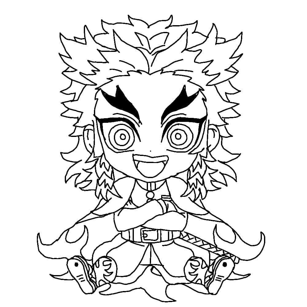 Zenitsu Coloring Pages - Coloring Home