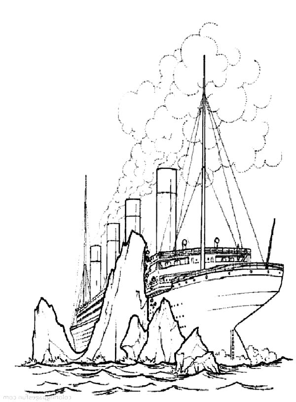 Printable Titanic Coloring Pages ...