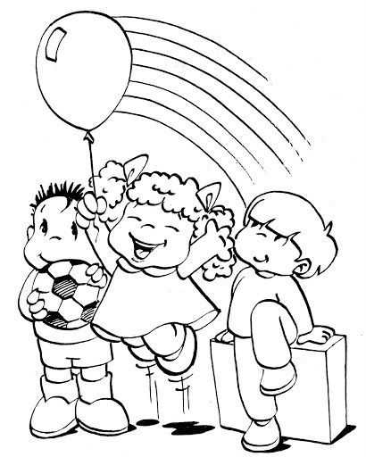 Coloring pages, Coloring and Happy children