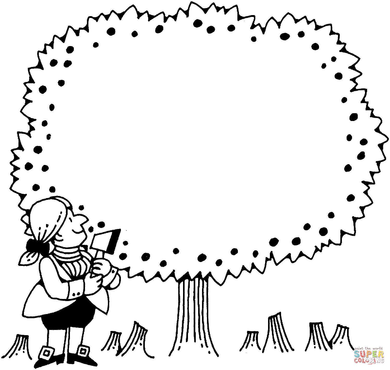 Cherry tree coloring pages | Free Coloring Pages