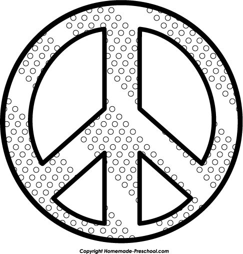 Peace, Peace sign, Coloring pages