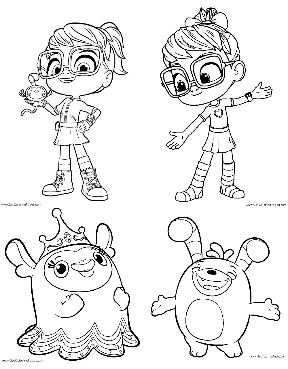 Nick Jr Coloring Pages Abby Hatcher Kids Coloring Boo - vrogue.co