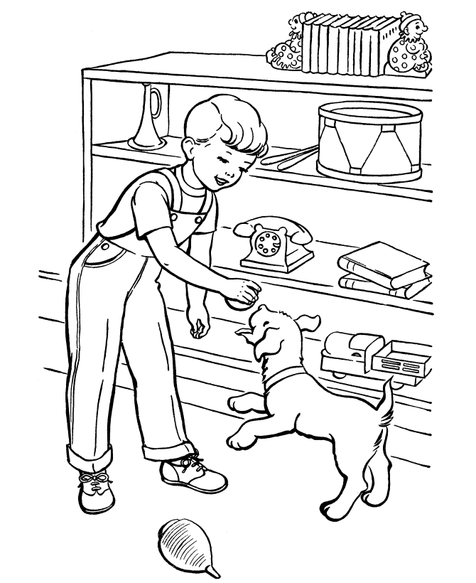 Pets Coloring Pages | Free Printable Pet Coloring Pages Supper 