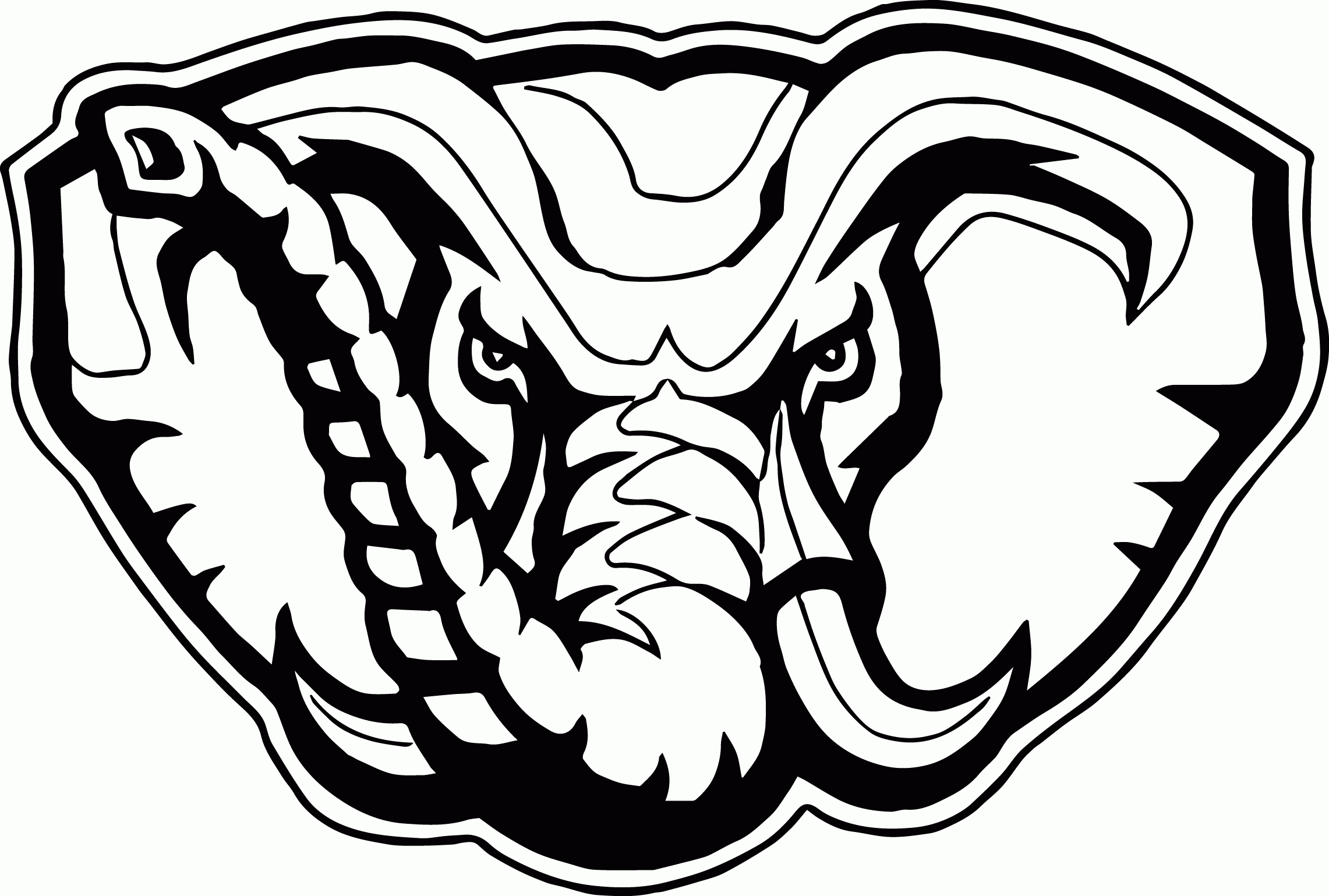 elephant-football-logo-alabama-crimson-tide-logo-coloring-page
