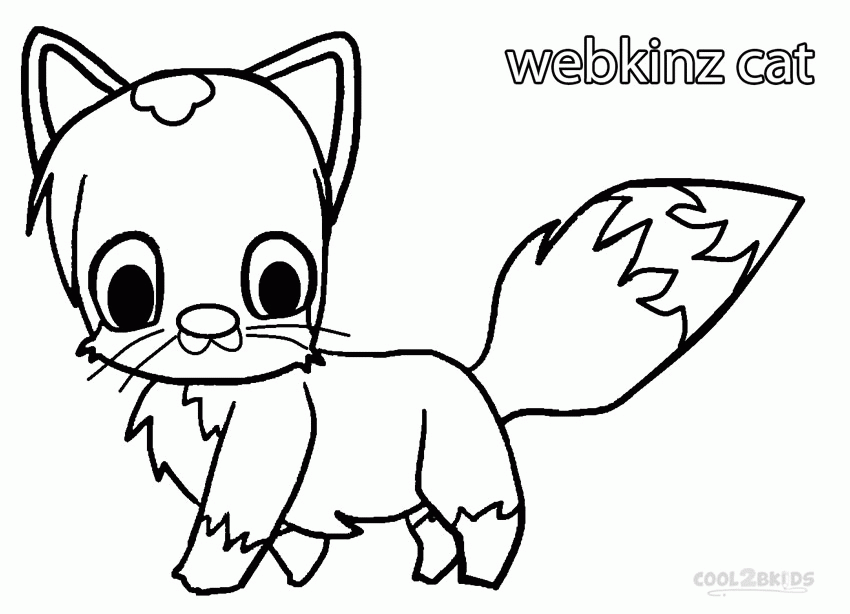 All Webkinz Coloring Page
