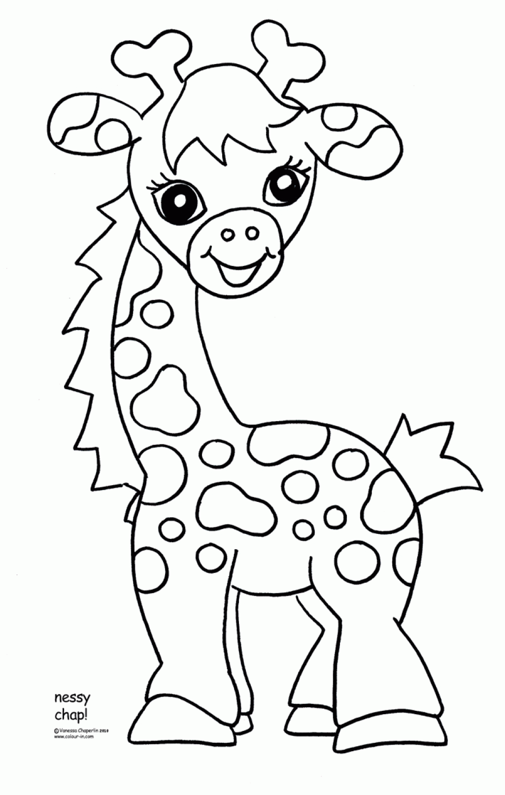 Free Coloring Pages Of Cartoon Jungle Animals Free Printable ...