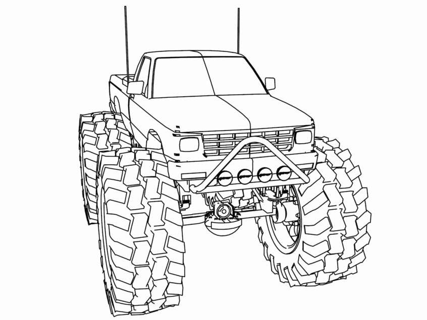 chevy truck coloring pages  coloring home
