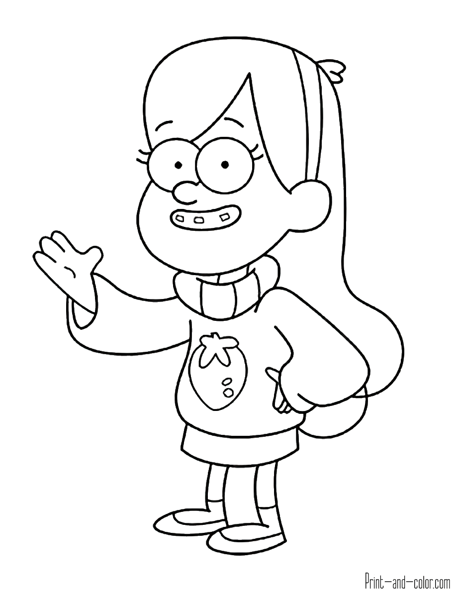 Gravity Falls coloring pages | Print and Color.com