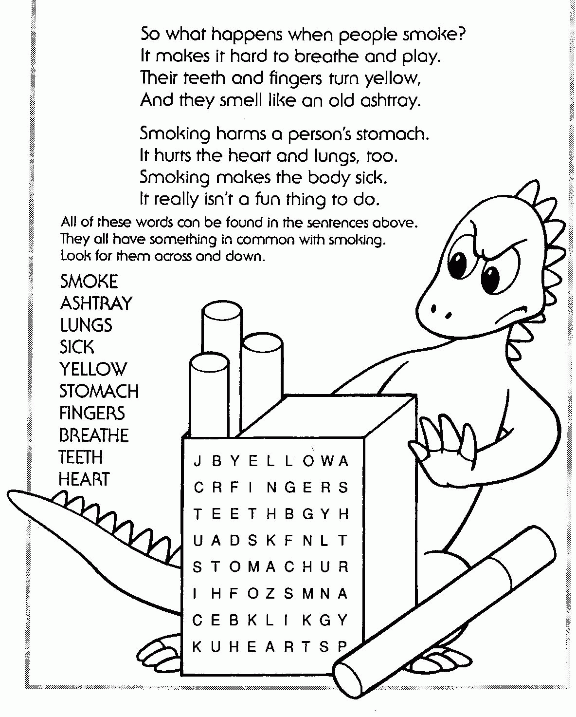 red ribbon week coloring pages for kids