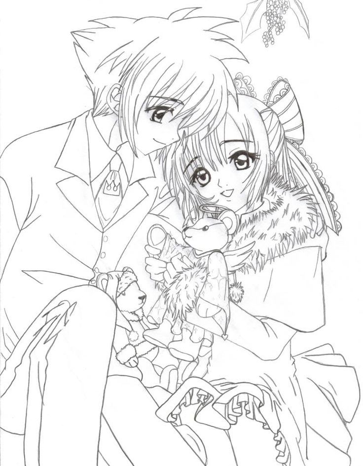 Anime - Coloring Pages for Kids and for Adults