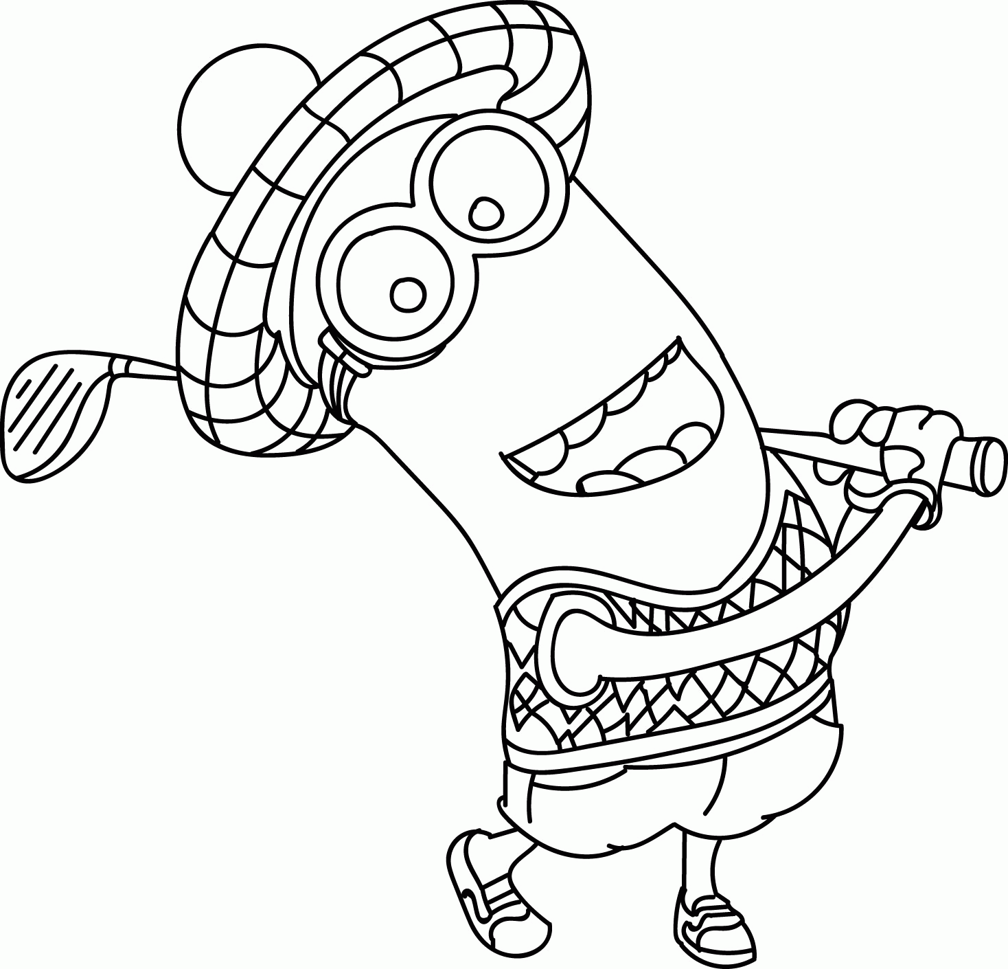 Minions Coloring Pages | Wecoloringpage