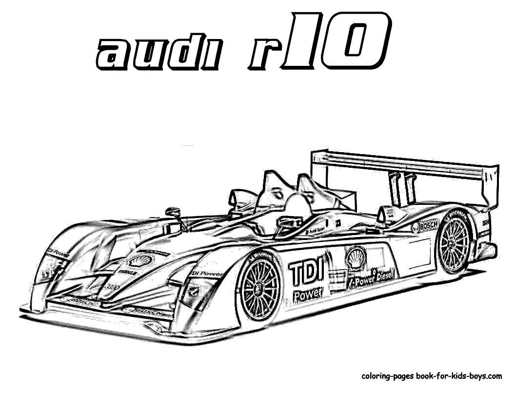 Free Printable Race Car Coloring Pages | Free Coloring Pages