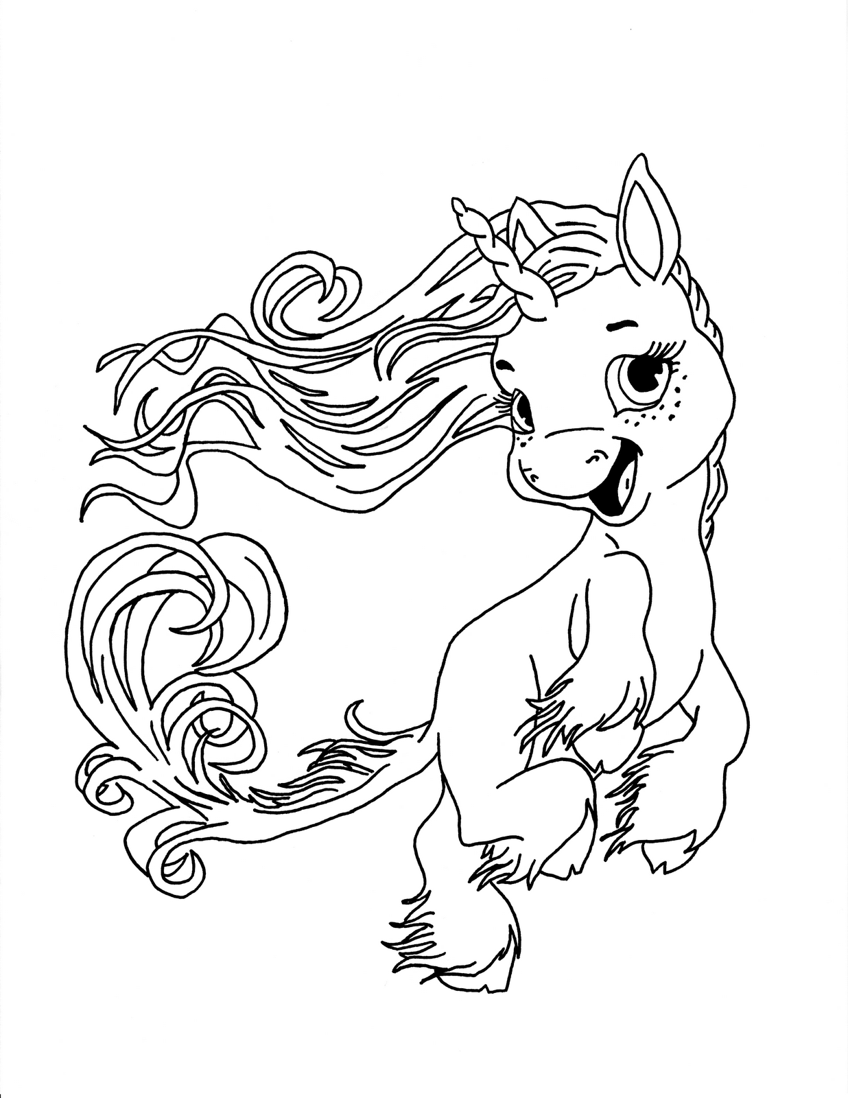 Featured image of post Realistic Unicorn Color Page : Einhorn pferd realistisch zeichnen lernen 🦄 how to draw a realistic unicorn horse?