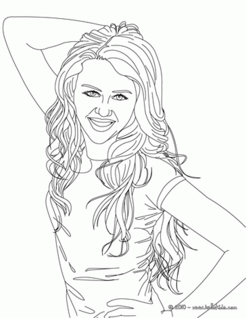 Coloring Pages Of Selena Gomez - Coloring Home