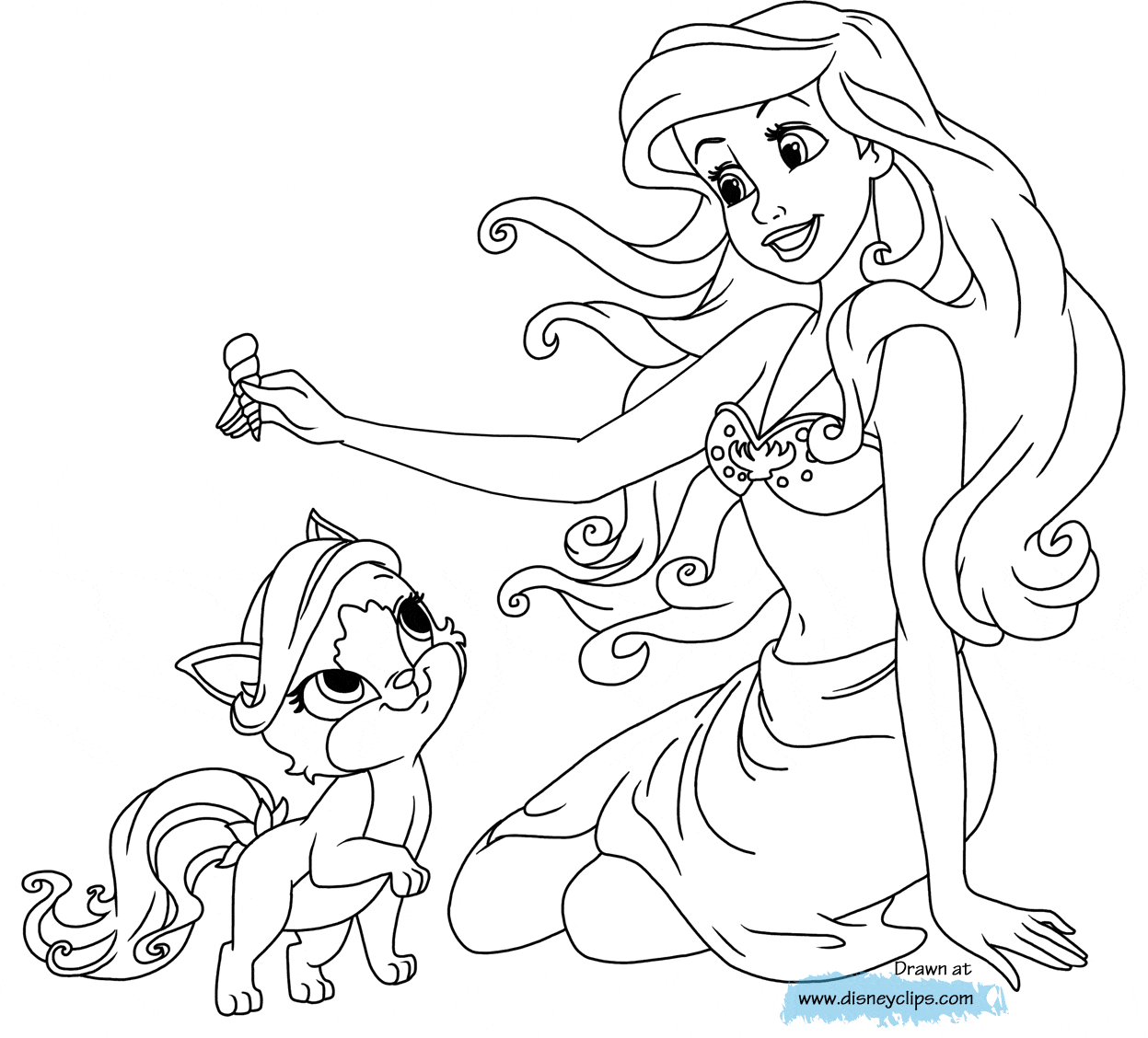Palace pets, Coloring pages and Palaces