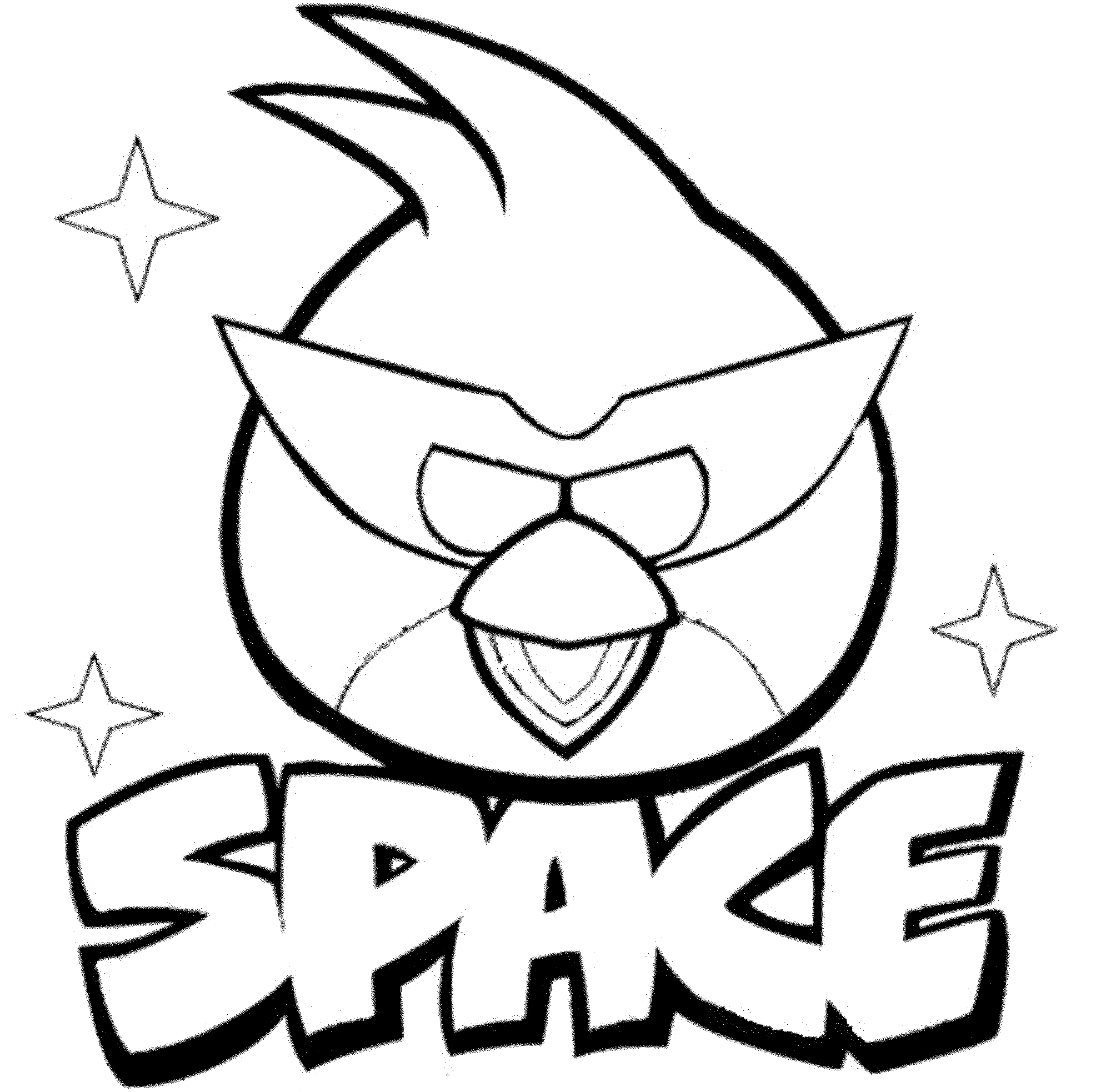 angry birds coloring pages - Printable Kids Colouring Pages