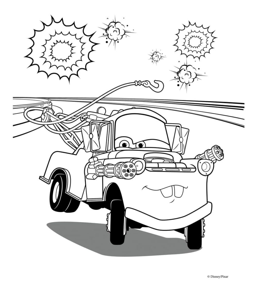 Lightning Mcqueen coloring pages - Free coloring pages