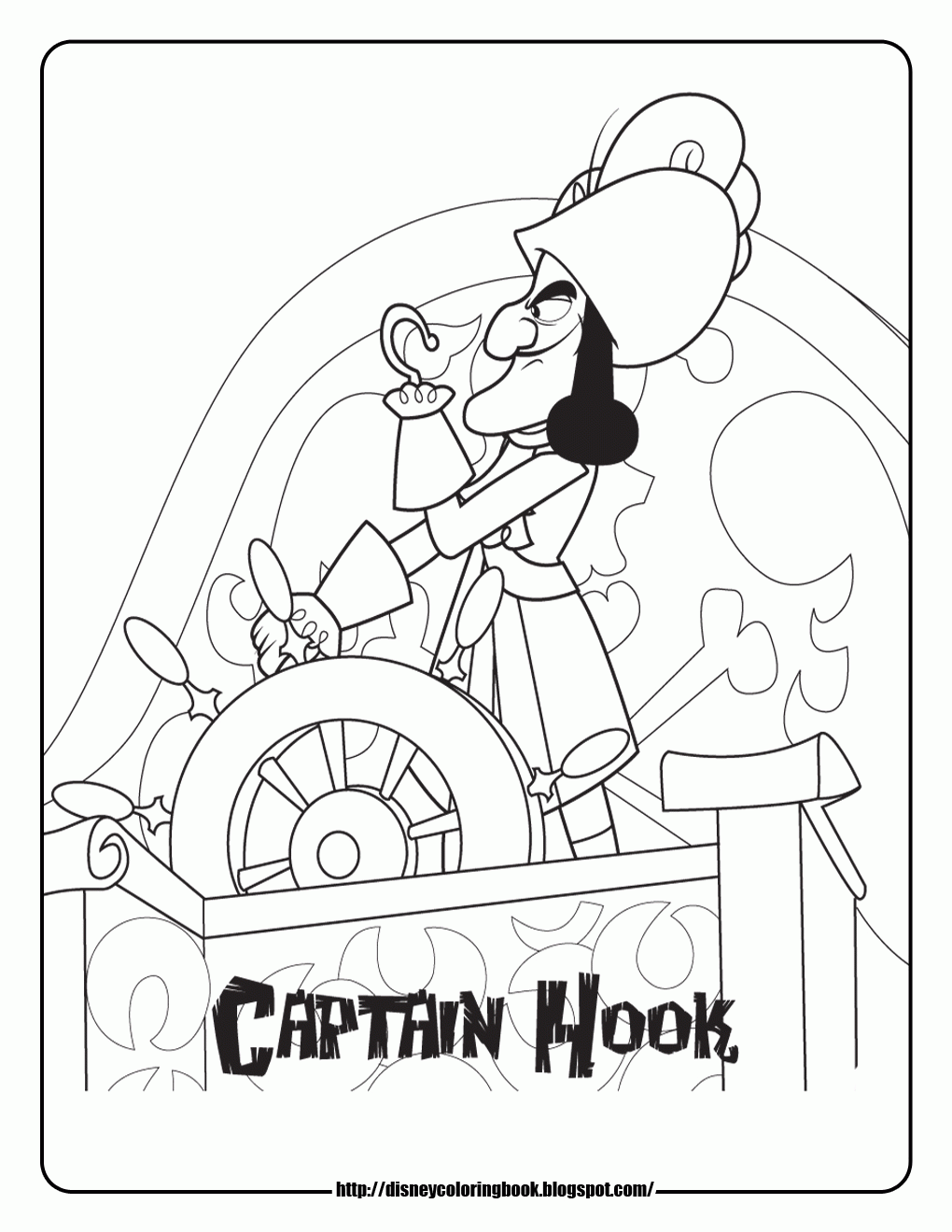Jake and the Neverland Pirates 2: Free Disney Coloring Sheets | Team colors